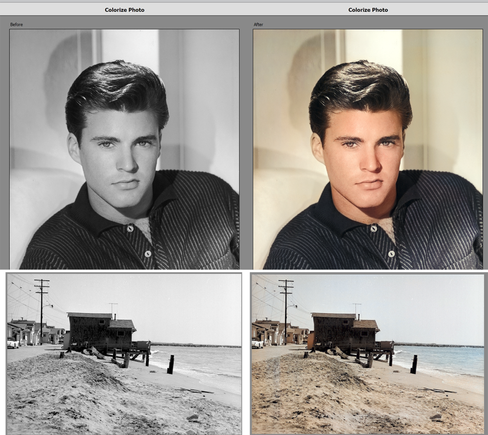 Colorize with Adobe Photoshop Elements