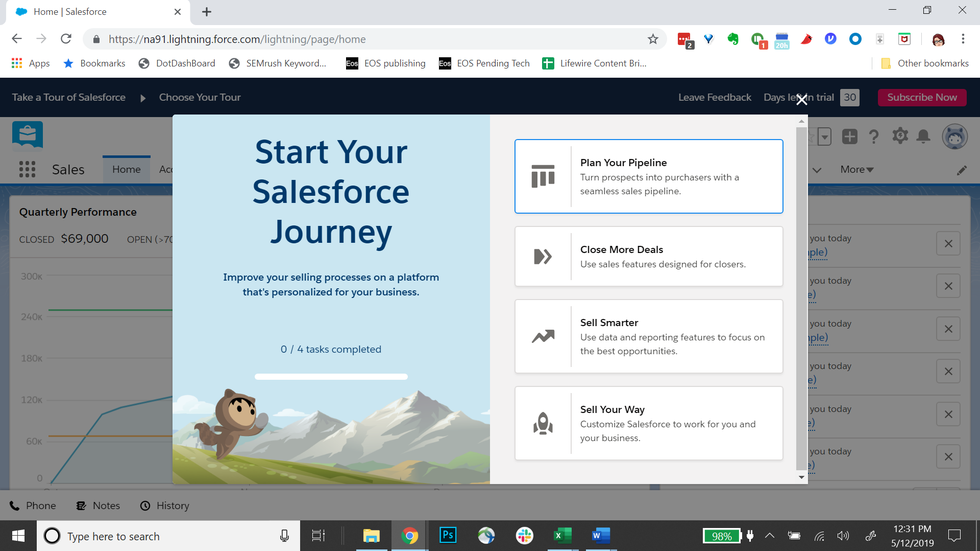 Salesforce Sales Cloud Getting Started