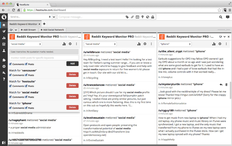 Reddit Keyword Monitor tool