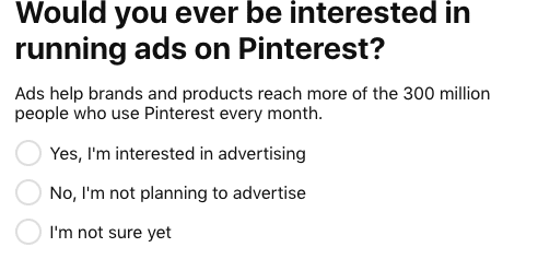 Pinterest business ads verification