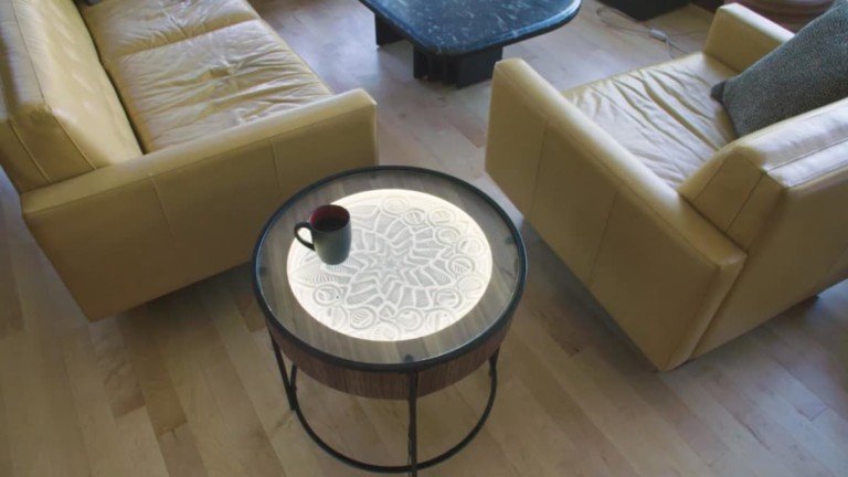 Sisyphus Industries Kinetic Art Table Hardwood Furniture