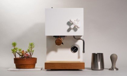 AnZa White Home Espresso Machine