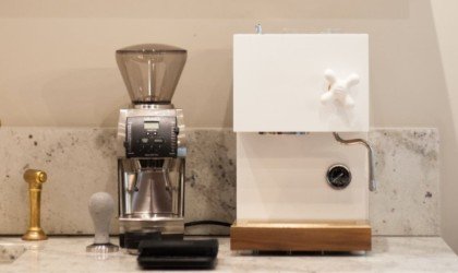 AnZa White Home Espresso Machine