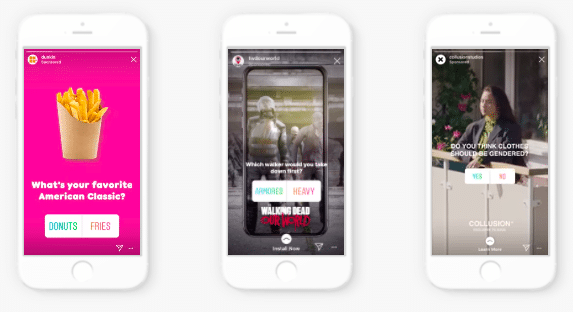 Instagram followers interactive features