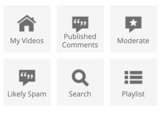 Hootsuite dashboard my videos stream