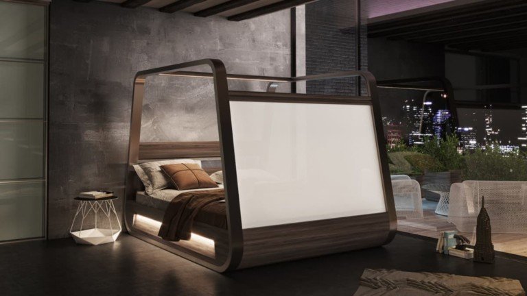 Hi-Interiors HiBed Canopy Smart Bed