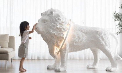 Lion X Life Size Floor Light