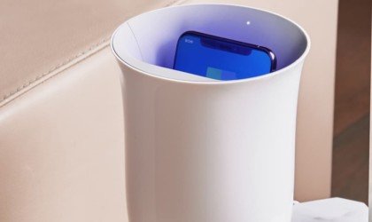 Lexon Oblio Sanitizing Wireless Charger