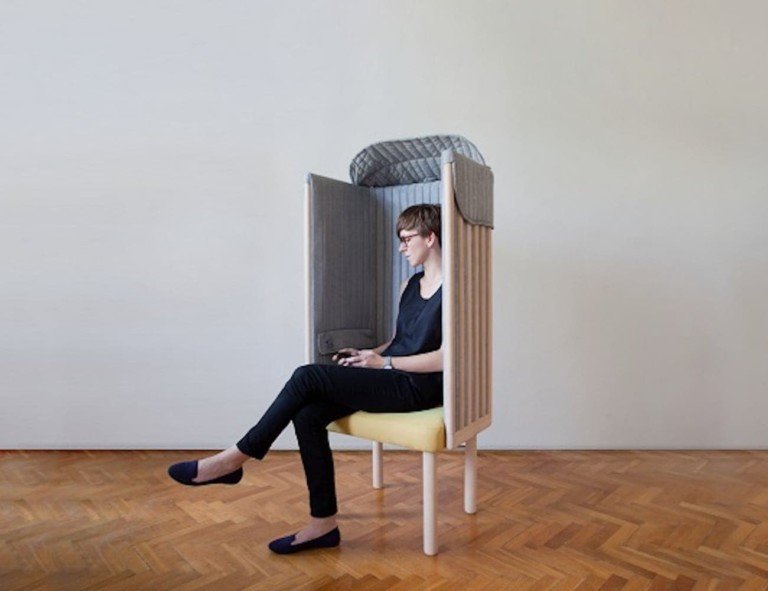 Offline Seat Signal-Blocking Office Chair