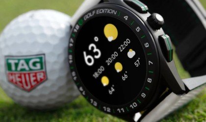 TAG Heuer Connected Golf Edition Titanium Smartwatch