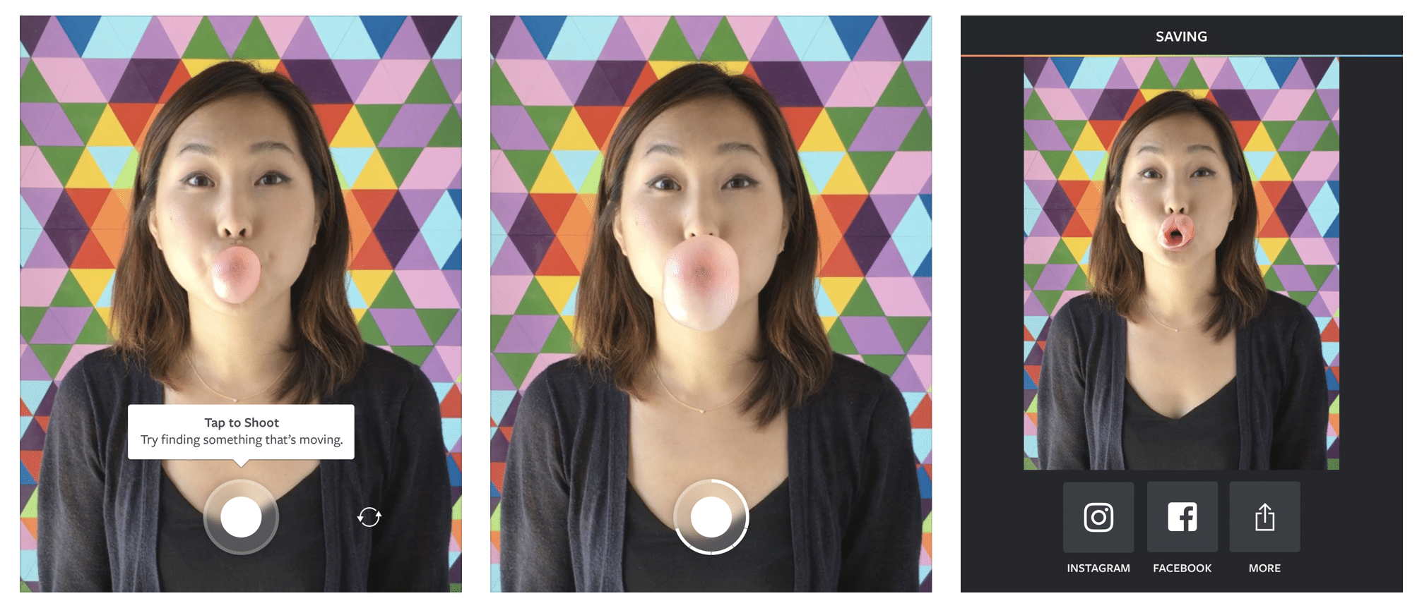 Boomerang video app