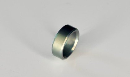 Oracle Colorful Titanium Rings