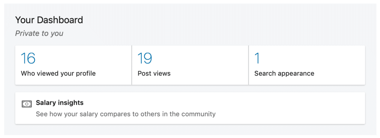LinkedIn Profile Analytics Your Dashboard