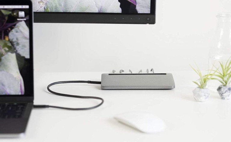 Henge Docks Stone USB-C Tethered Docking Station