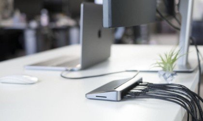 Henge Docks Stone USB-C Tethered Docking Station