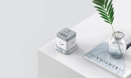 BESTEK Mountable USB Power Strip Cube
