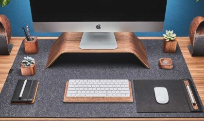 Grovemade Wool Felt Desk Pad