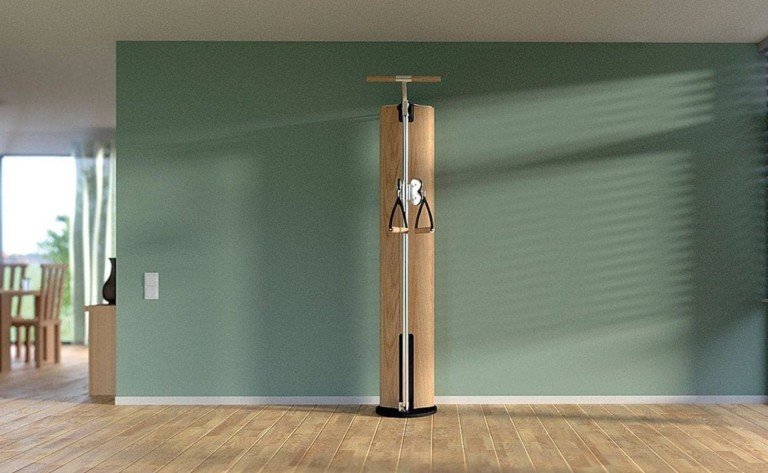 NOHrD SlimBeam Cable Machine Multiuse Workout Station