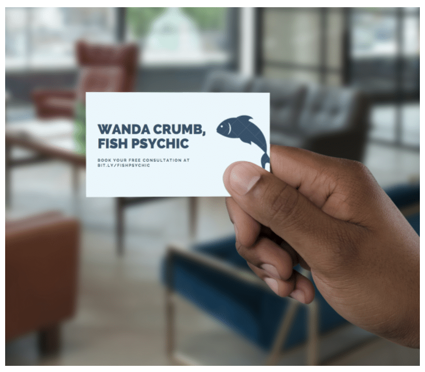Business card short link