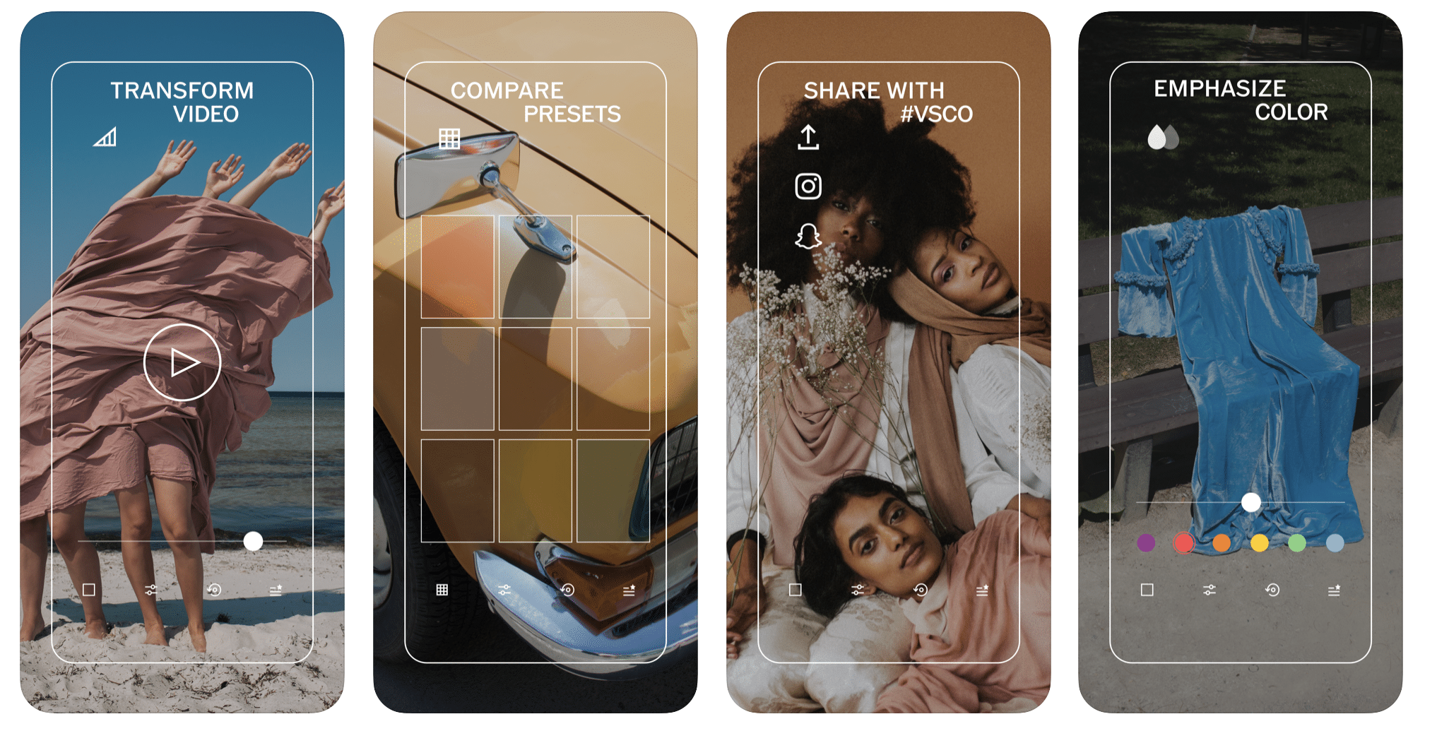 VSCO photo editing app