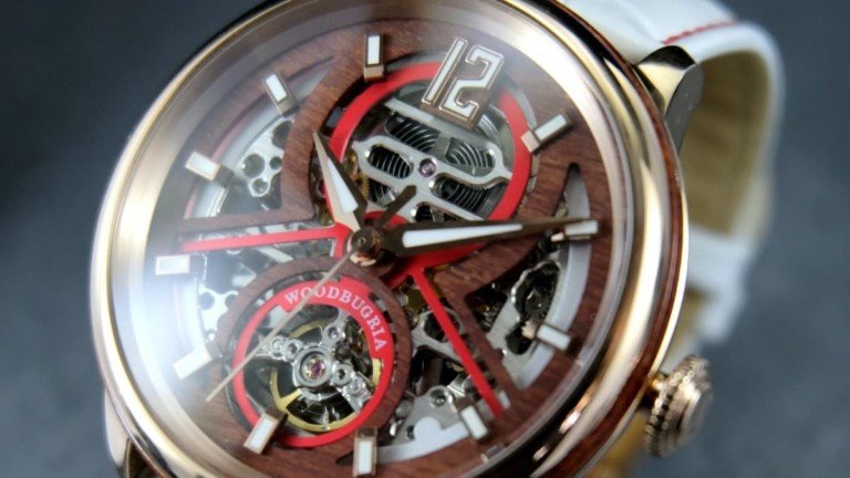 WoodBugria Wooden Automatic Watch