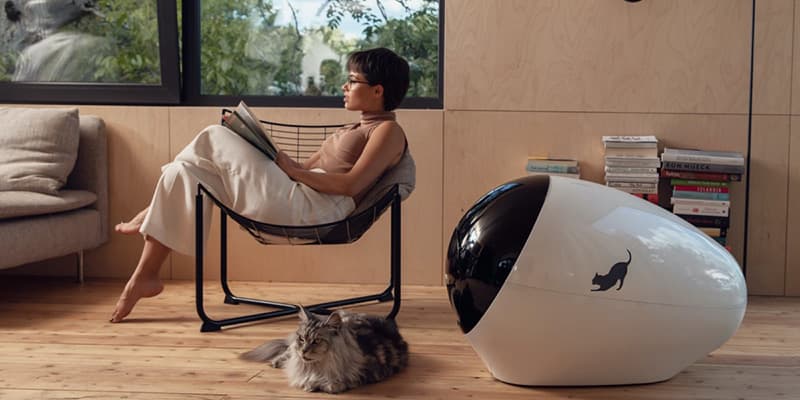 SPACE KOTTY Smart Cat Litter Box