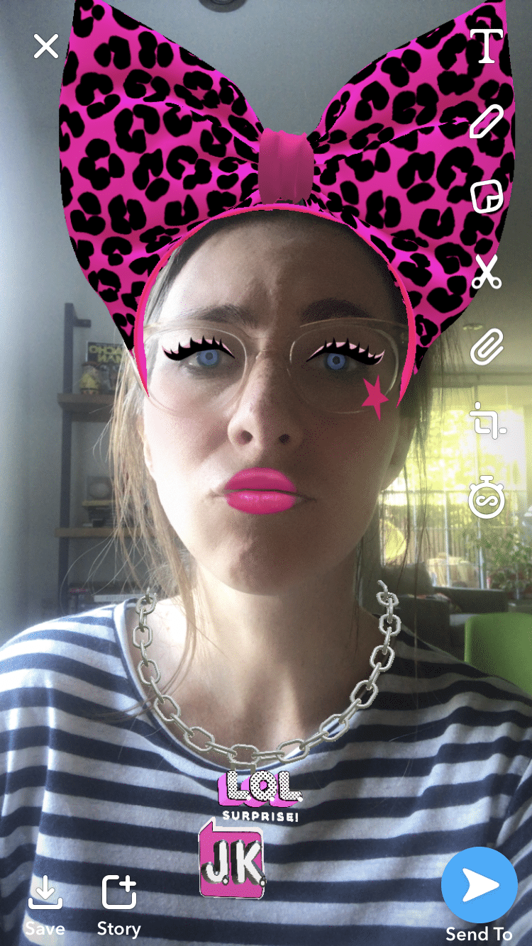 Snapchat lenses
