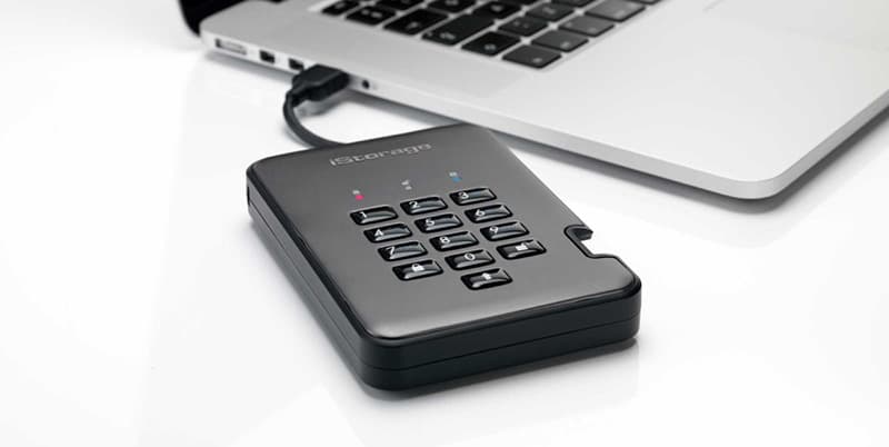 iStorage diskAshur PRO2 Secure Hard Drive