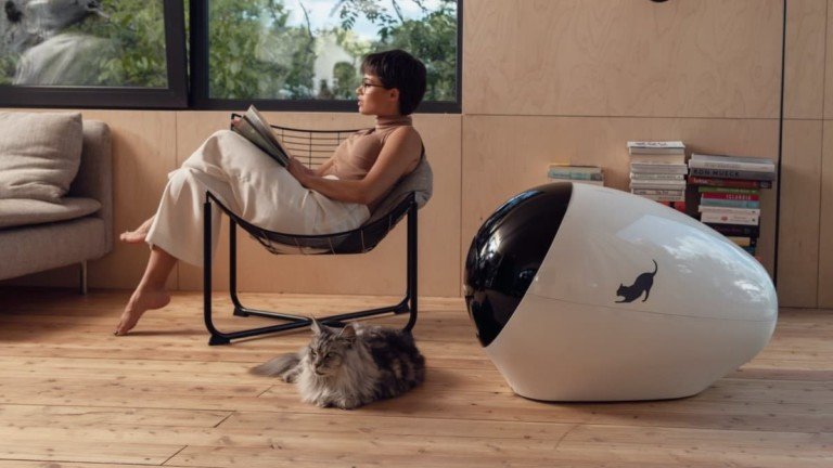SPACE KOTTY Smart Cat Litter Box