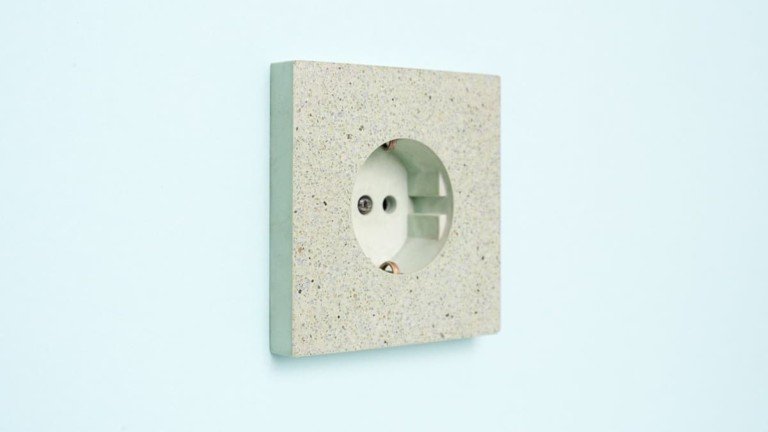 Sekhina Concrete Wall Switch Plates