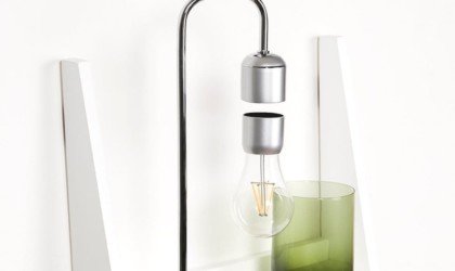 Paer Design Floating Light Bulb Suspended Desk Lamp