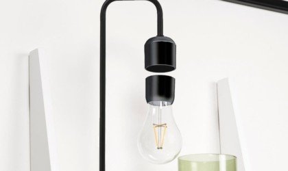 Paer Design Floating Light Bulb Suspended Desk Lamp