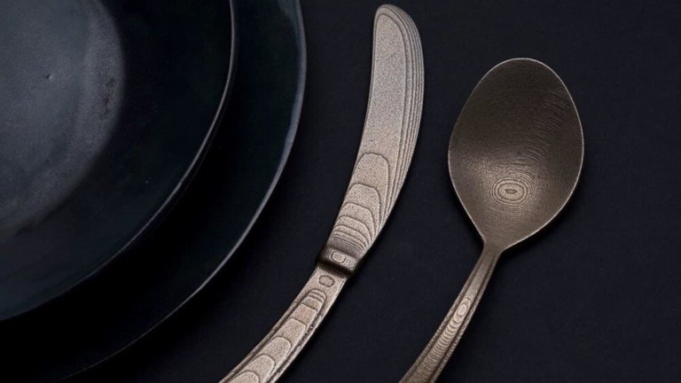 Object Rights Curved Flatware Ergonomic Cutlery