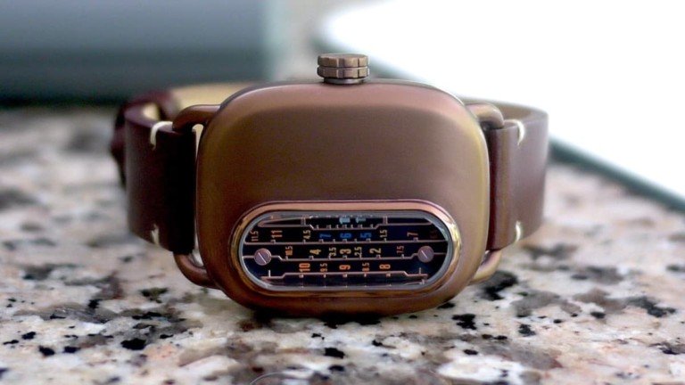 Ganymede Series 01 Watch bronze timepiece
