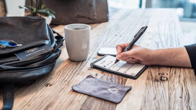 Rocketbook Mini Reusable Compact Notebook
