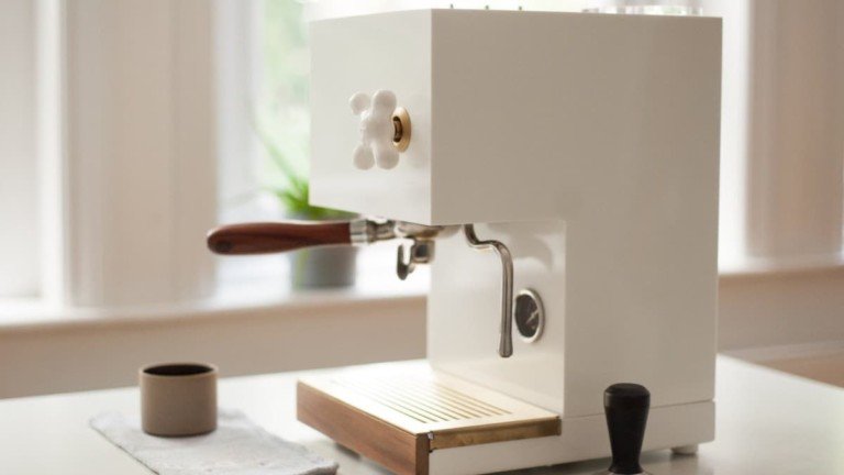 AnZa White Home Espresso Machine