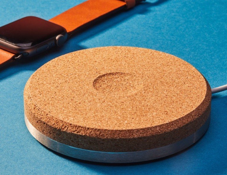 Grovemade Cork Apple Watch Dock