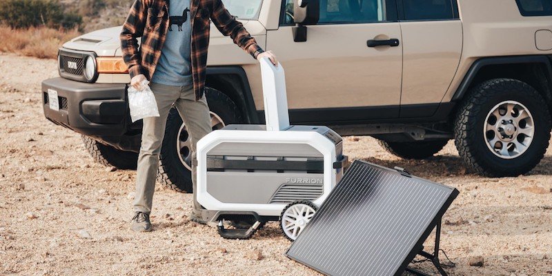 Furrion eRove battery-powered cooler