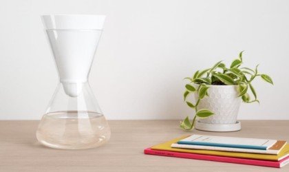 Soma Glass Carafe Hourglass Water Filter