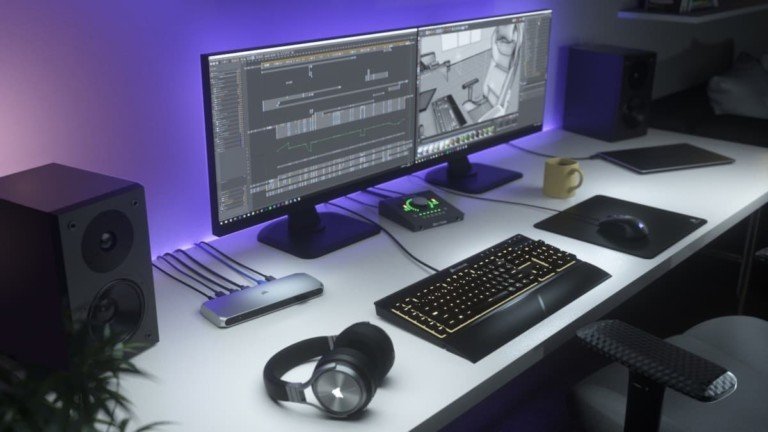 CORSAIR TBT100 Thunderbolt 3 Dock Smart Charging Device