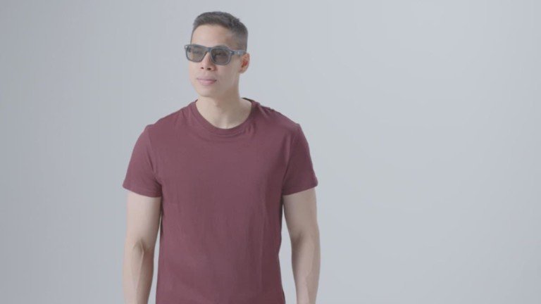 Blueberry Stress-Reducing Smart Glasses