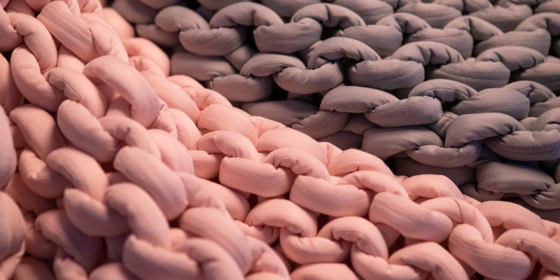Nuzzie Knit weighted blanket