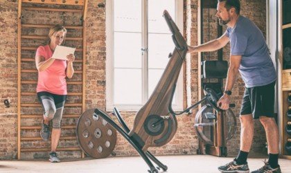 NOHrD Bike Wooden Indoor Bicycle