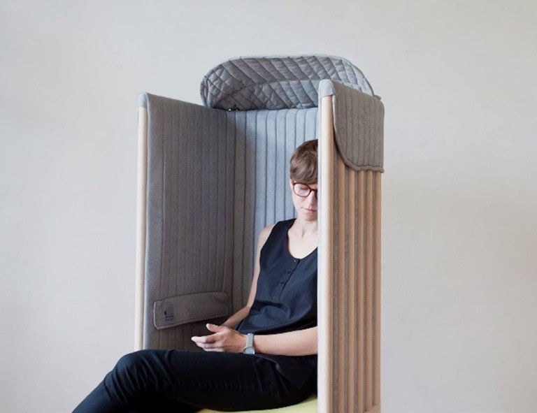 Behance Offline Seat Signal-Blocking Office Chair