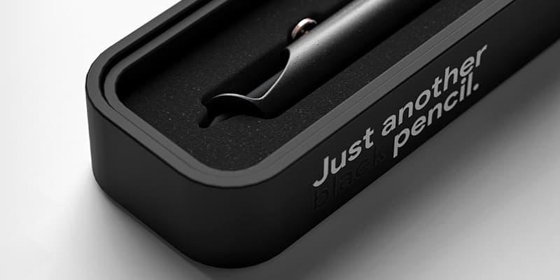 Not Just Another Black Pencil Lead Writing Instrument