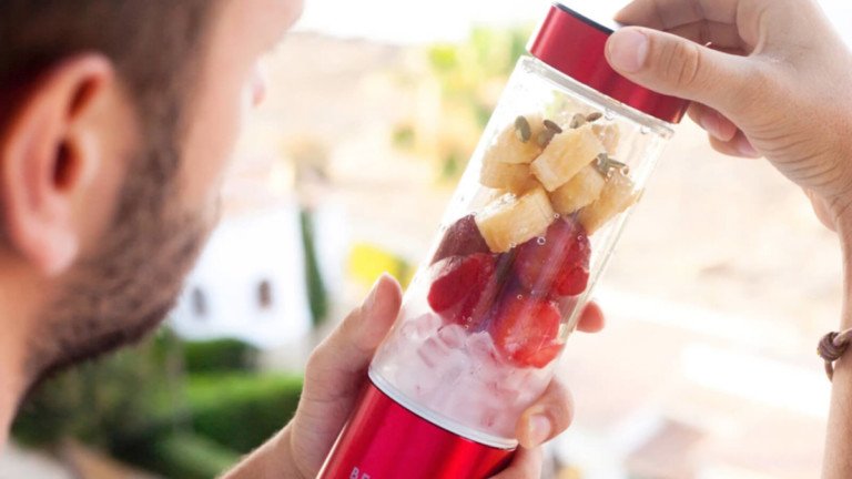 BEVVO Portable Blender Compact Smoothie Maker