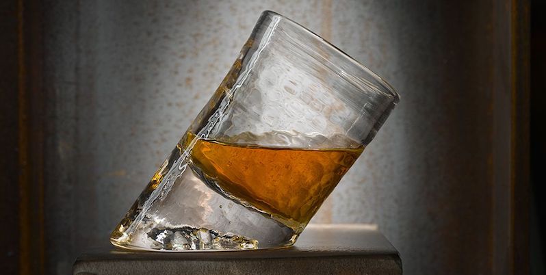 Glassblower Ben Slanted Bar Glasses