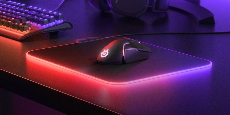SteelSeries QcK Prism Cloth Medium Gaming Mouse Pad