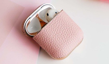 GAZE Leather Wireless Charging AirPods Case