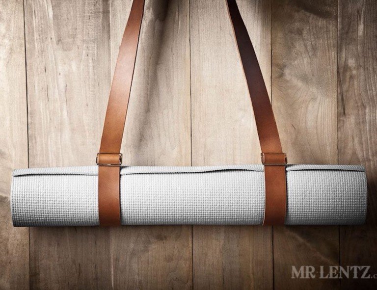 Mr. Lentz Leather Yoga Mat Strap